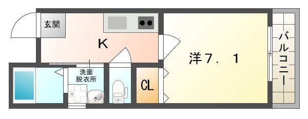 パルディナカダIIIの物件間取画像