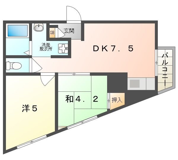 パークアベニュー壱番館の物件間取画像