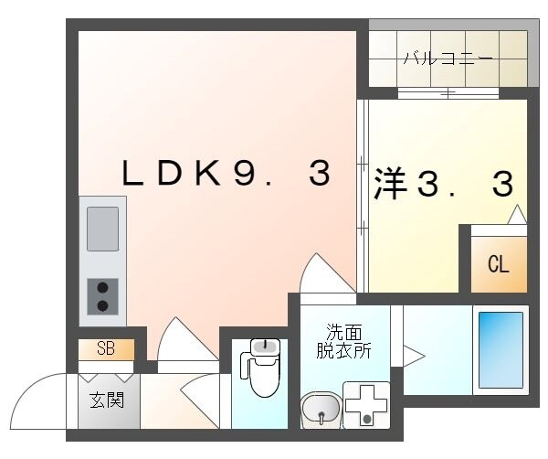 キアラ寿の物件間取画像