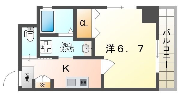 DAP千林の物件間取画像