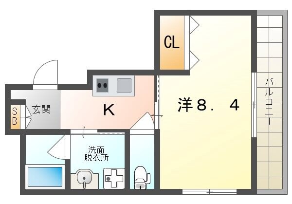 パークシエスタ滝井の物件間取画像