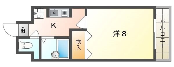 レコルト香里の物件間取画像