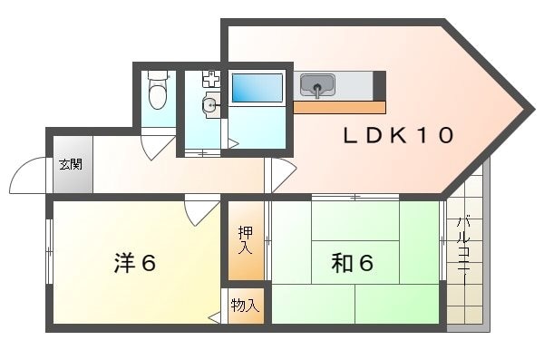 エルピス旭町の物件間取画像