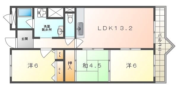 カサグランデの物件間取画像