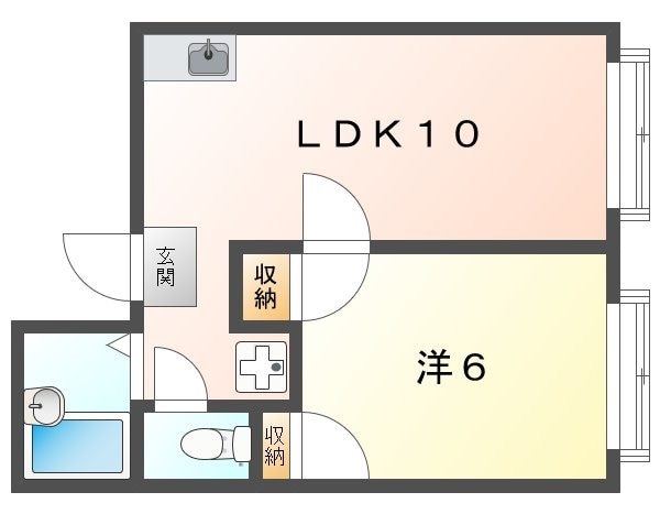 萱島ツインの物件間取画像