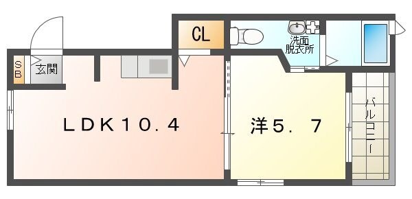 ルミエールハタの物件間取画像