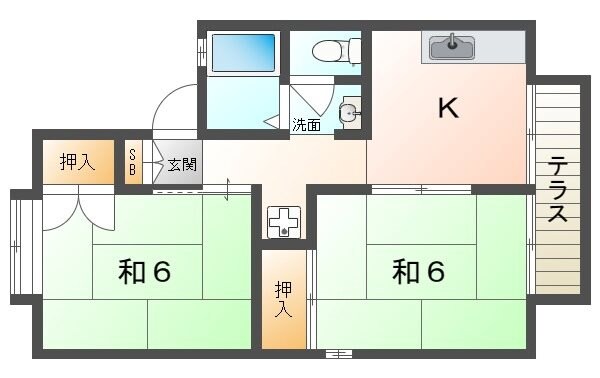 ラ・エスタシオンIの物件間取画像