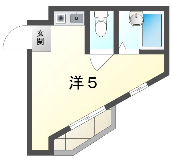 物件間取画像