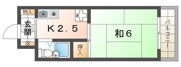 物件間取画像