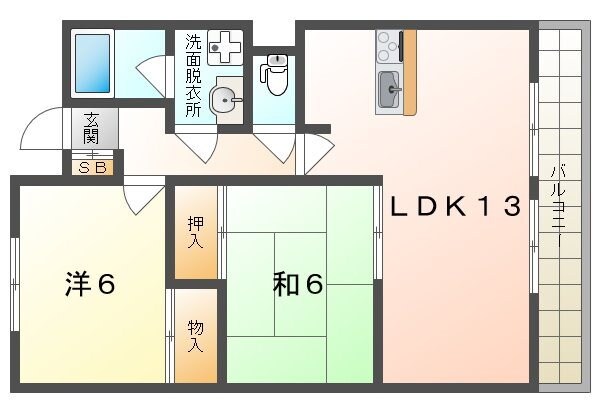 プリーマ北新の物件間取画像