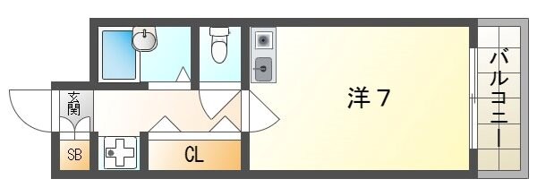 メルベーユの物件間取画像