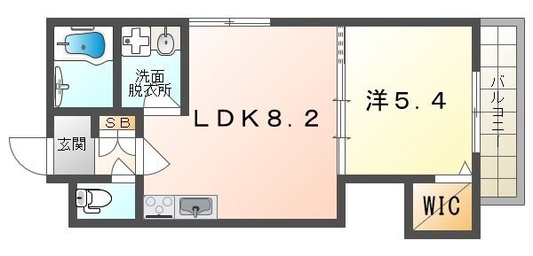 ラモーナ萱島東の物件間取画像