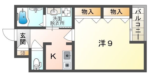 M‘Sstyel東倉治の物件間取画像