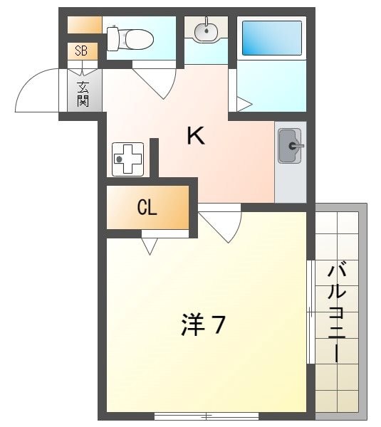 Ｍ’プラザ香里参番館の物件間取画像