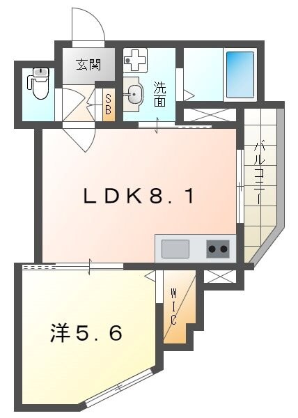 クリエオーレ中野本町の物件間取画像