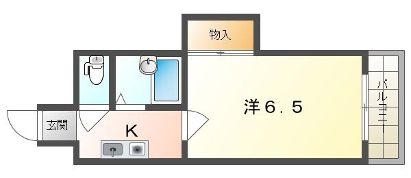 リバーイーストクレムリンの物件間取画像