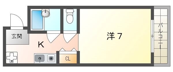 物件間取画像