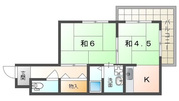 シャトーＭＯの物件間取画像