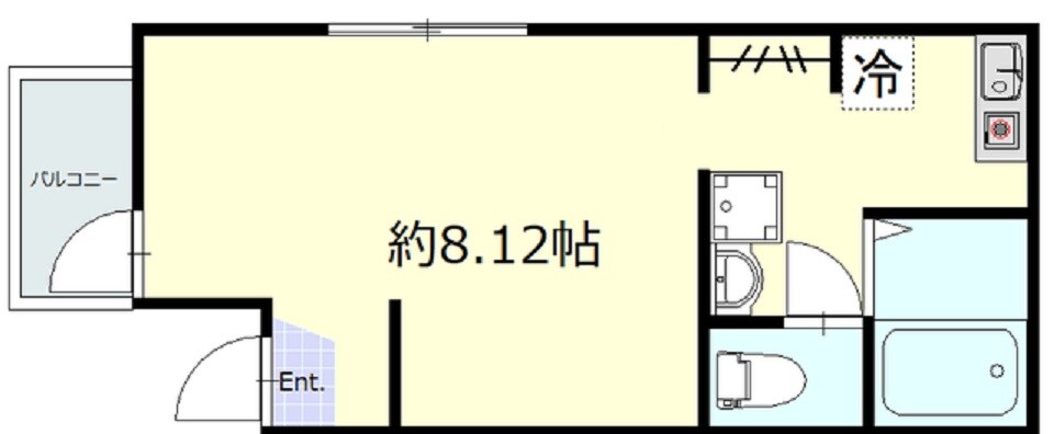 テラスシード千鳥の物件間取画像