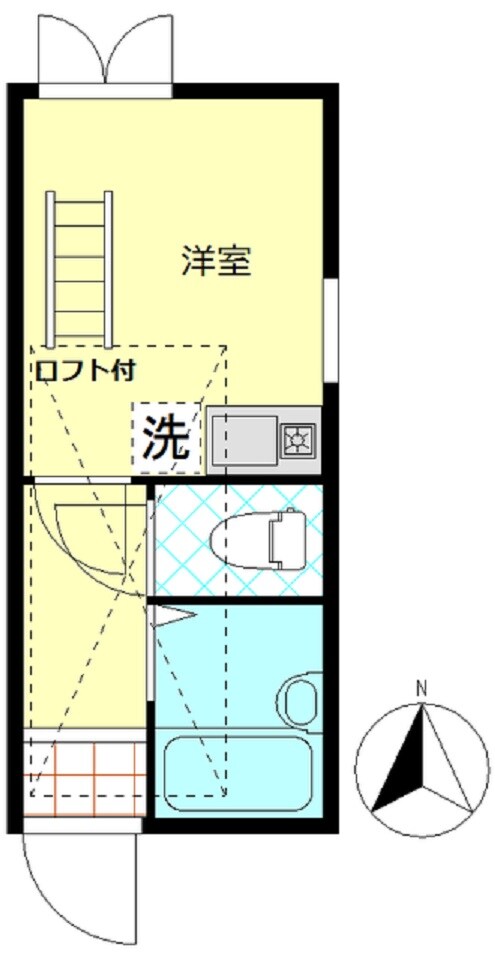 エスポワール羽田壱番館の物件間取画像