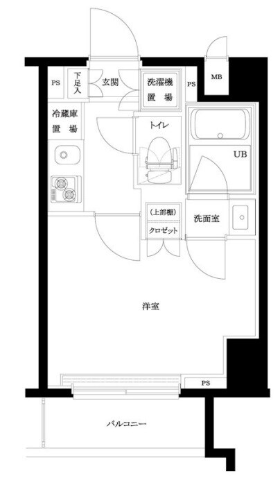 ルーブル東蒲田七番館の物件間取画像