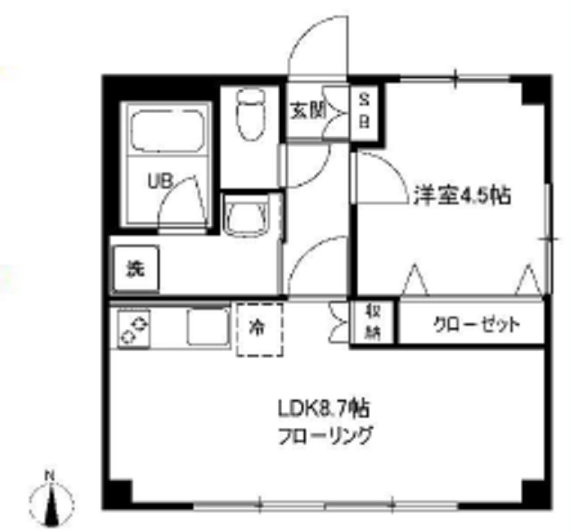 池上ネオハイムの物件間取画像