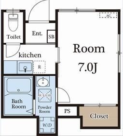 トランキル池上の物件間取画像