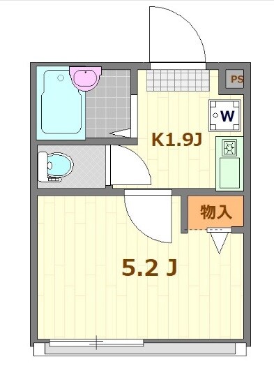 ミレハウスの物件間取画像