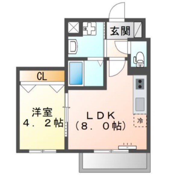 ソレイユ平和島の物件間取画像