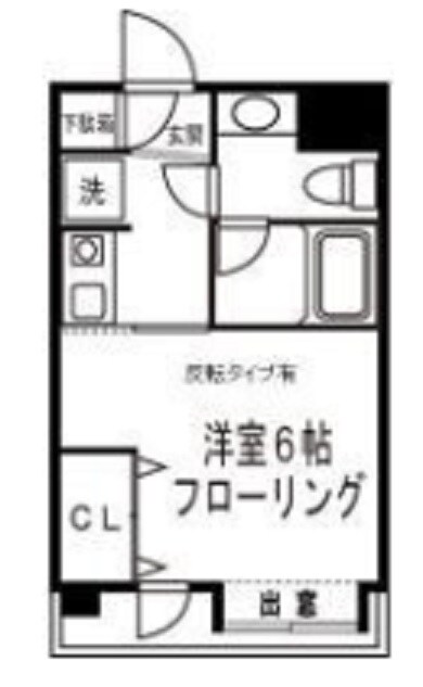 アソシエール糀谷の物件間取画像