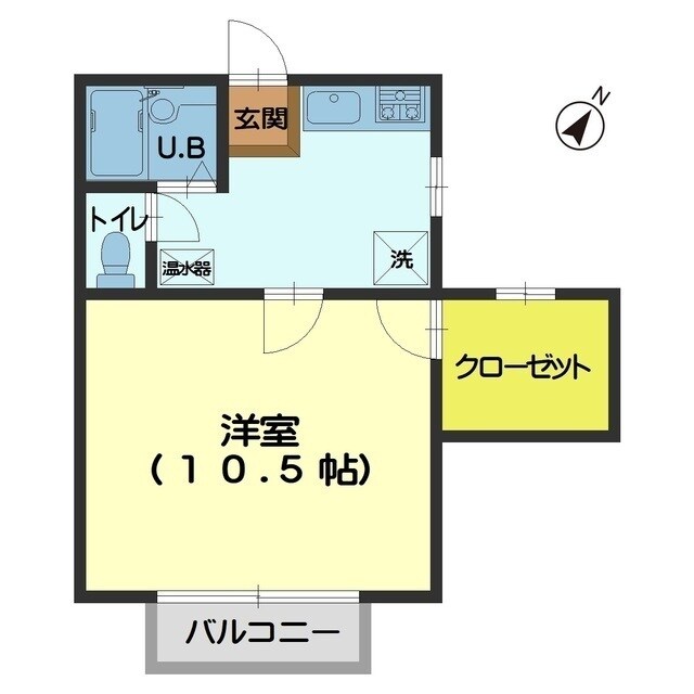 サントピアひばりの物件間取画像