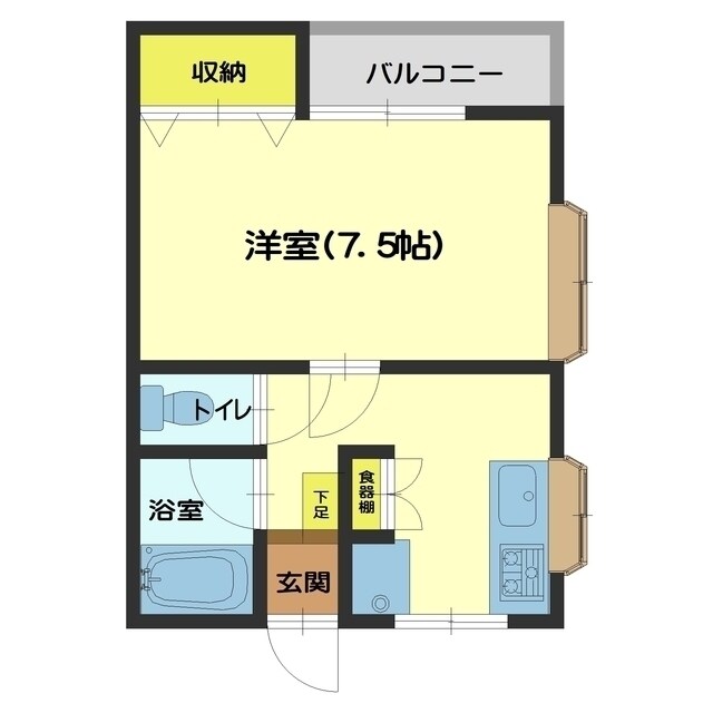 パル荒川の物件間取画像