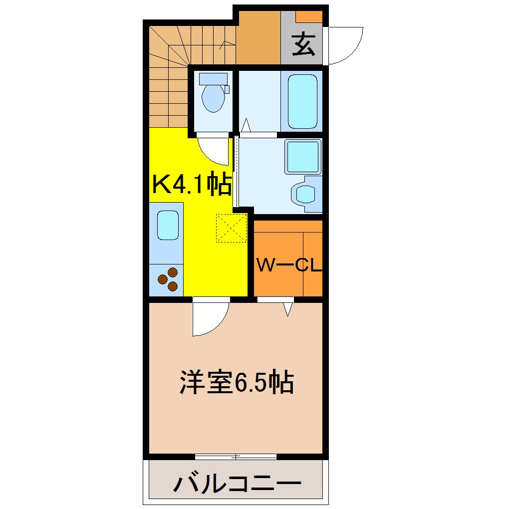 ドミール静Ⅱの物件間取画像