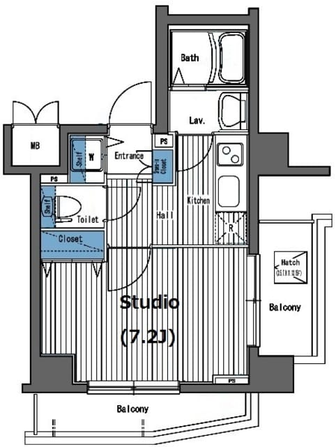 ガラ・グランディ西新宿の物件間取画像