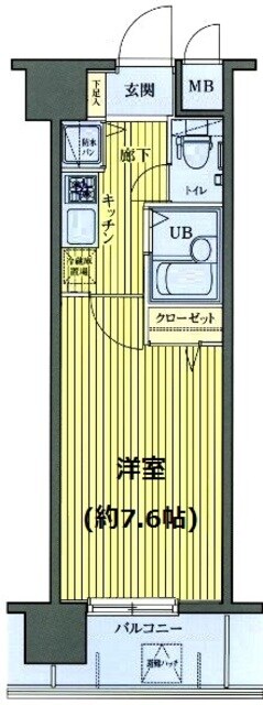 ガラ・ステージ茗荷谷の物件間取画像