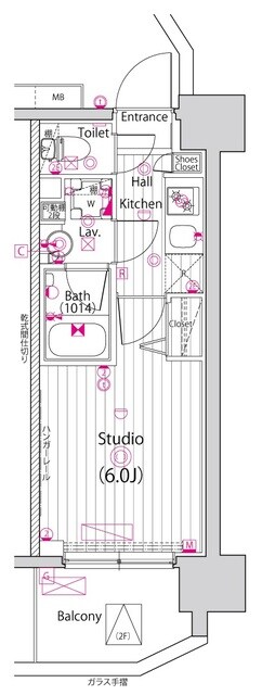 ガーラ・プライム川口の物件間取画像