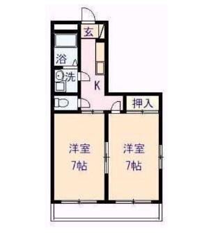 ハイムコンフォートの物件間取画像
