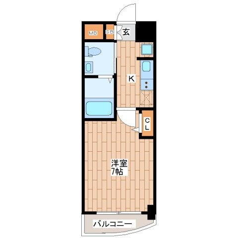 セレニテオズ北巽の物件間取画像