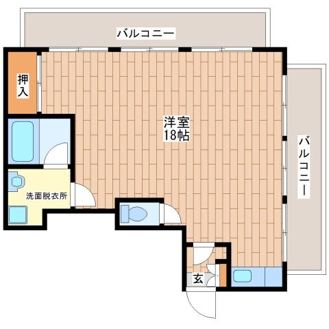 メダリアン巽の物件間取画像