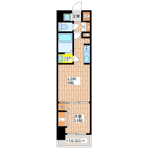 リアライズ南巽の物件間取画像