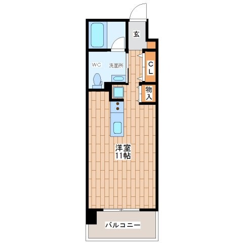 アリビオ北巽の物件間取画像