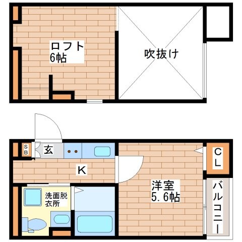 物件間取画像