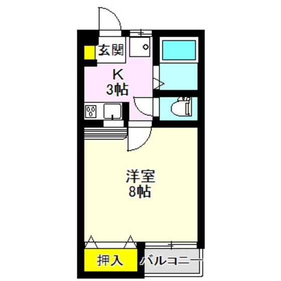 物件間取画像