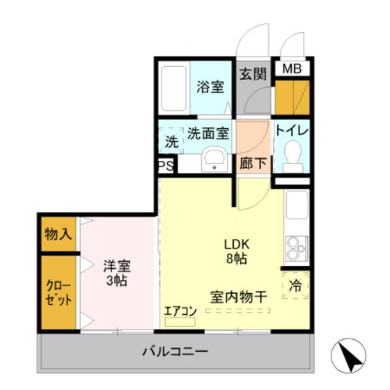 ガーデンハイツリリーフの物件間取画像