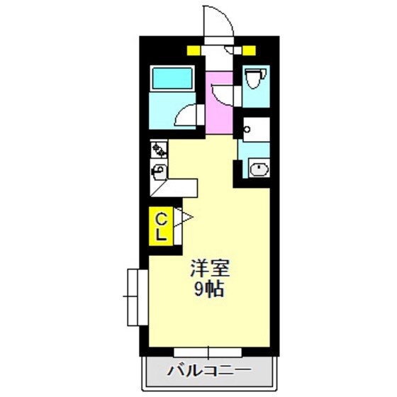 セントラルメゾンの物件間取画像