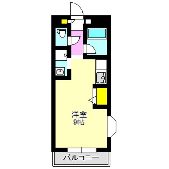 セントラルメゾンの物件間取画像