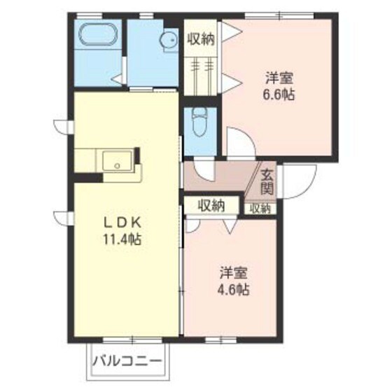 ファミーユの物件間取画像