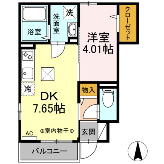 エトワール・ジョリの物件間取画像