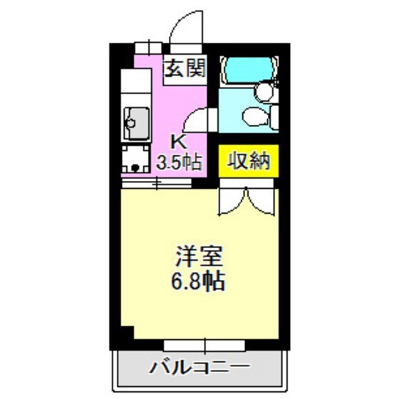 物件間取画像