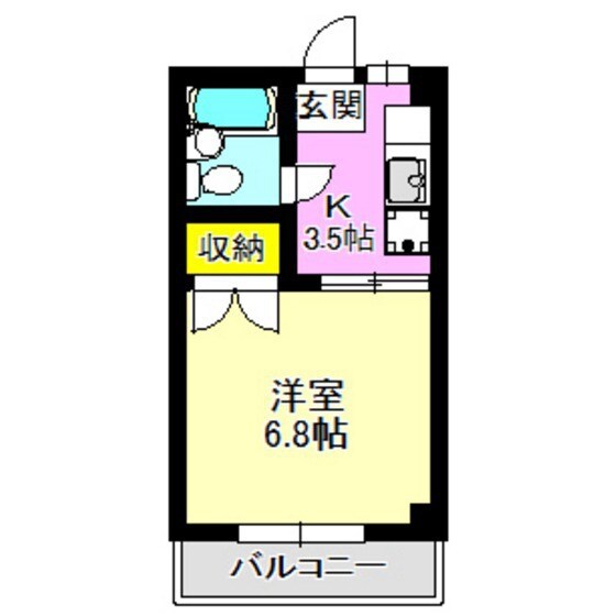 物件間取画像